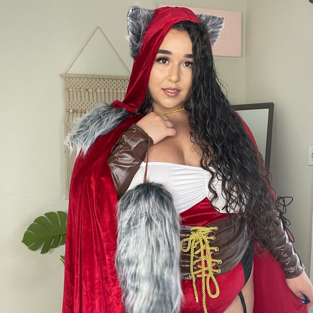Fashion Nova Curve Halloween Costume Little Red Riding Hood